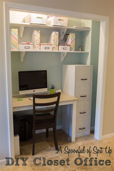 You can get the best discount of up to 50% off. A Spoonful of Spit Up: DIY Closet Office!