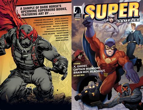 Dark Horse Comics Characters - W.B. | Dark horse comics, Marvel comics, Dc comics