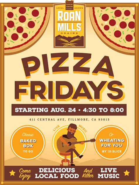 Pizza Fridays Roan Mills