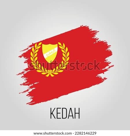 Kedah Flag Stock Vector Images Avopix