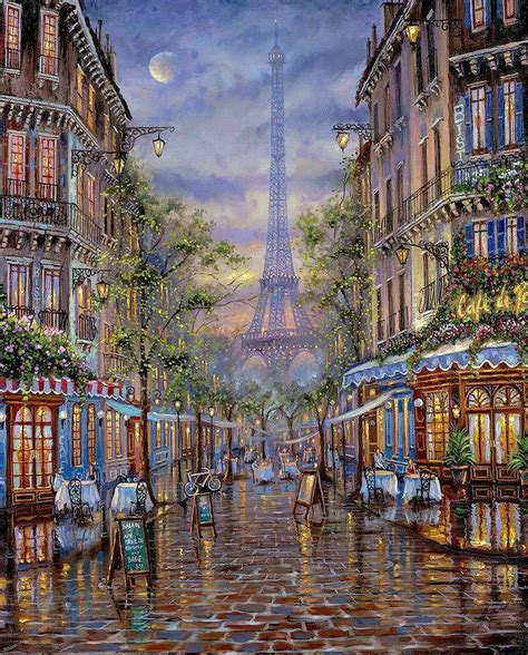 Summer In Paris Robert Finale Art Pinterest Paris Painting