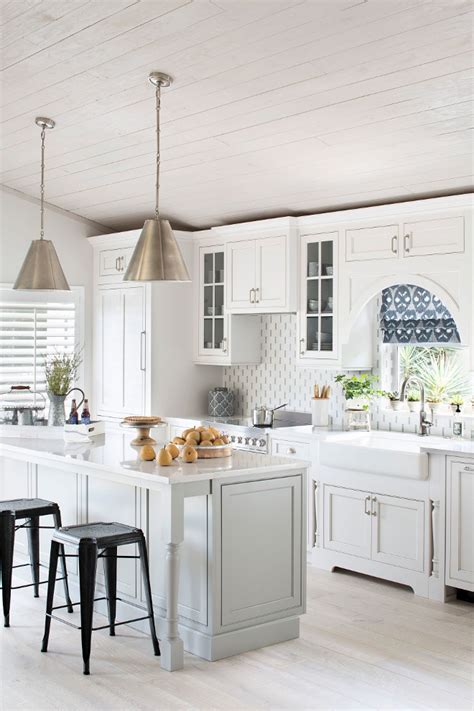 Delray Beach Fl Coastal Cottage Kitchen Light Grey Kitchens Modern