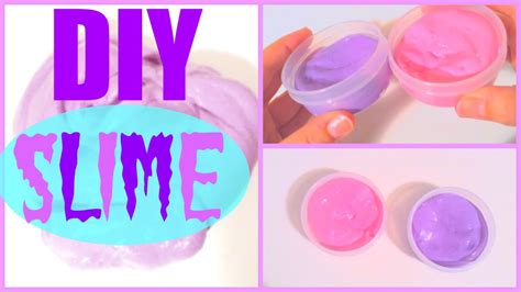 Diy Slime Without Borax Or Liquid Starch Youtube