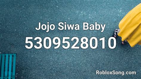 Jojo Siwa Baby Roblox Id Roblox Music Codes