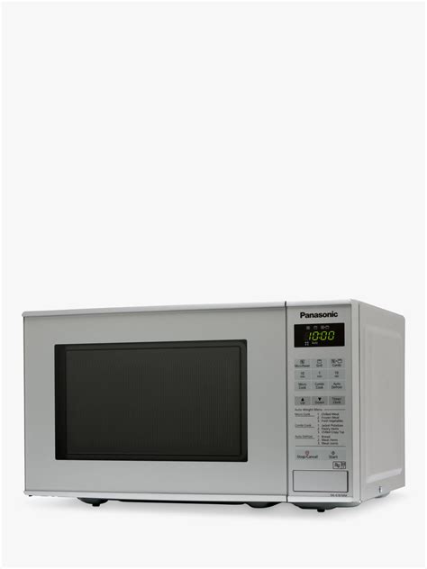 Panasonic Nn K18jmmbpq Freestanding Microwave With Grill Silver