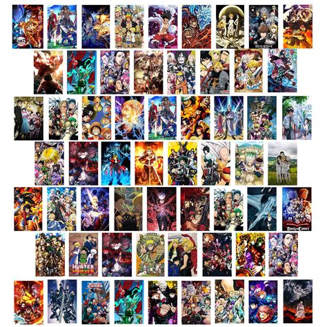 Buy Anime Wall Collage Kit Aesthetic PCS Anime Room Decor X Inch Small Anime S Manga