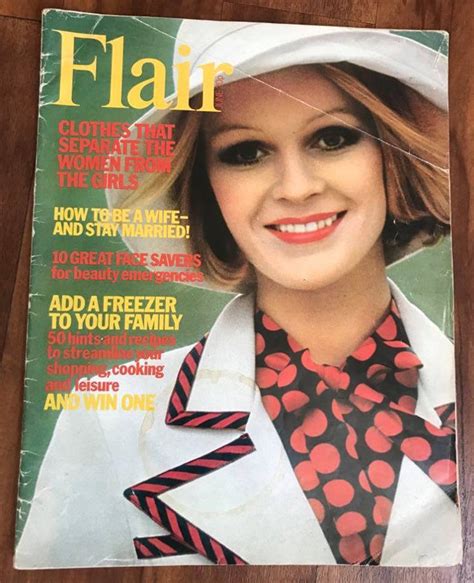 Flair June 1972 Original Rare Retro Vintage Fashion Magazine Etsy