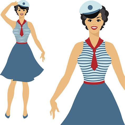 10 Clip Art Of Sailor Pin Up Girl Stock Illustrations Royalty Free Vector Graphics And Clip Art