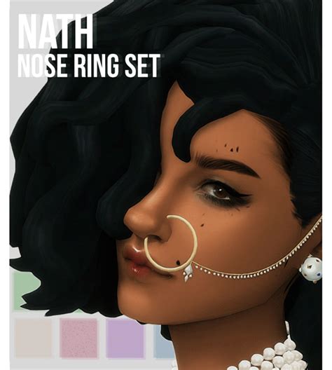 Sims 4 Mods Clothes Sims 4 Clothing Sims Mods Sims 4 Piercings Pelo