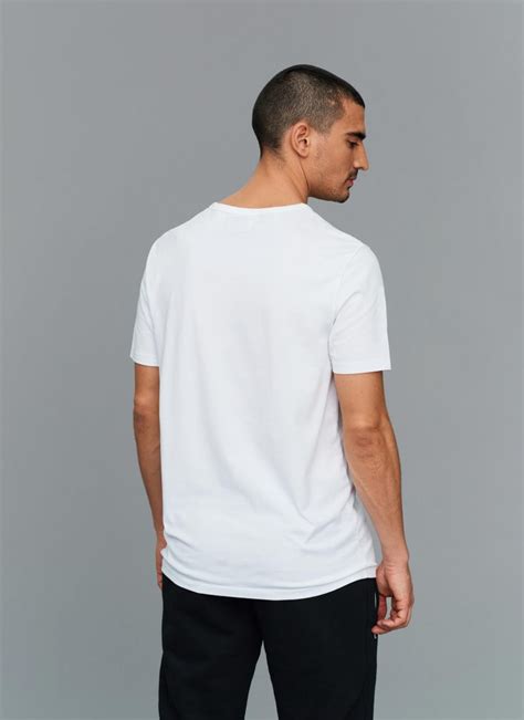 White Cotton T Shirt Eleven New York Athletic Wear And Apparel