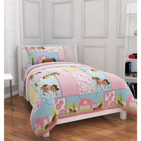 Modern Target Twin Bed Sets Girl Comforters Kids Bedding Sets Horse