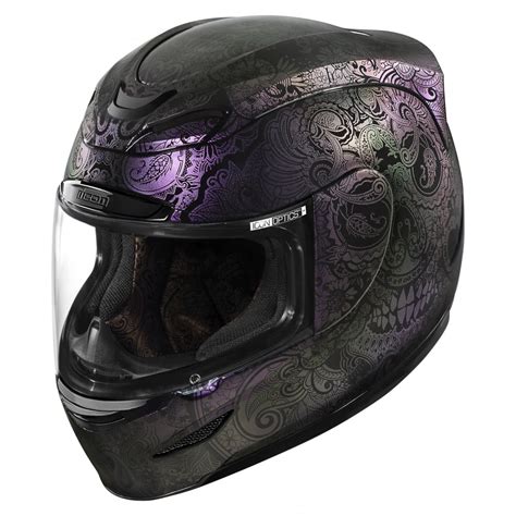 Icon Airmada Chantilly Opal Motorcycle Helmets From