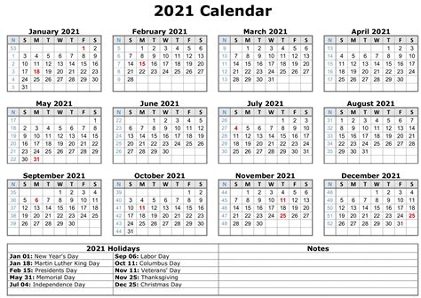 2021 blank and printable word calendar template. Online Free Printable Calendar 2021 | Calendar Printables ...