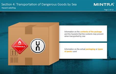 Dangerous Goods By Sea Training Course