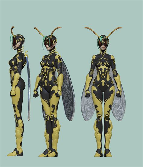 Artstation Wasp Girl