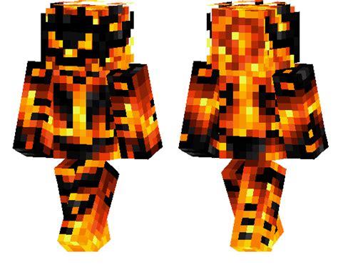 Скин Огненный Демон для Minecraft