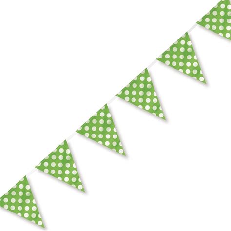 Green Bunting Clipart Best