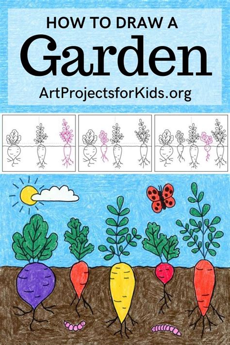 How To Draw Vegetables · Art Projects For Kids