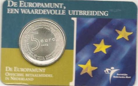 Euro Nederland Europa Munt In Coincard Unz Ma Shops