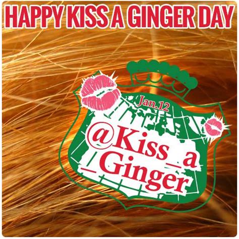 Kiss a ginger day 2020. Kiss A Ginger Day is celebrating its 10th anniversary this ...