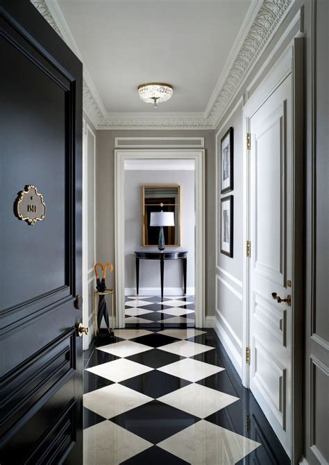10 Dreamy Interiors With Black And White Checkered Floor Floor Design