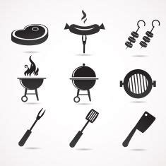Bbq grill tools' 21 piece grilling set includes a thermometer that allows you to check the temperature of the meat. Fire Smoke Symbol Barbecue Grill Illustrations & Vector ...