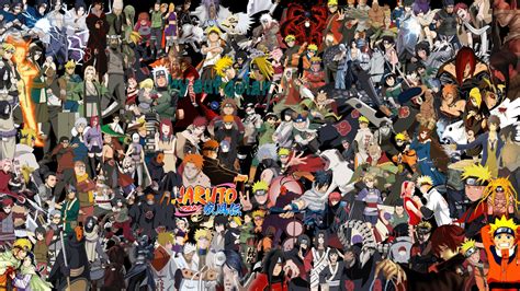 Naruto Shippuden Characters Wallpapers On Wallpaperdog