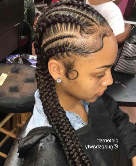 2 Braids Hairstyles With Weave Bmp Connect