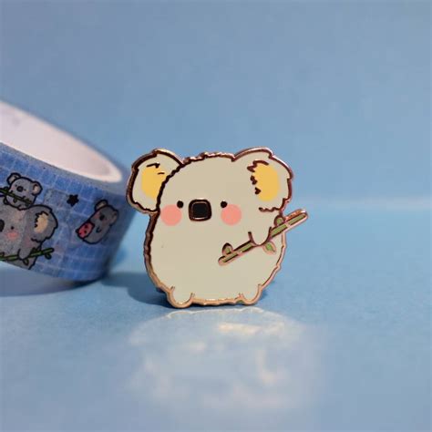 Cute Koala Enamel Pin By Toastedink