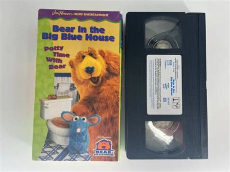 Bear In The Big Blue House Vhs Potty Time With Bear 287 Picclick