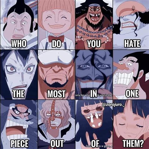 Most Hated One Piece Character One Piece Crossover Cute Anime