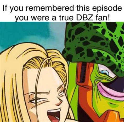 Memes If You Remembered This Episode Ou Were A True Dbz Fan