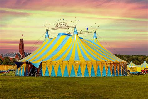 circus tent backdrop uk