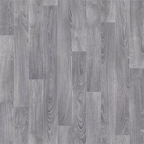 Grey Oak Effect Vinyl Flooring 4 M² Vinyl Flooring Grey