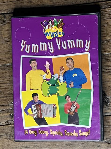 The Wiggles Yummy Yummy Dvd 14 Ooey Gooey Grelly Usa