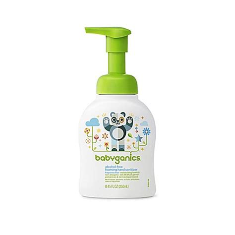 Shop homeware, bedroom décor & more. Babyganics® 8.45 oz. Fragrance-Free Alcohol-Free Foaming ...