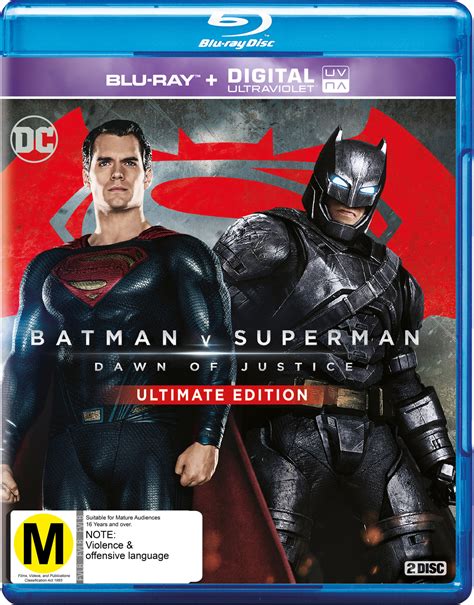 Batman V Superman Dawn Of Justice Blu Ray Buy Now At Mighty Ape Nz