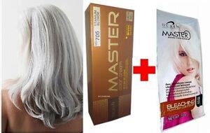 Hair COLOUR Permanent Hair Dye Cream SILVER TITANIUM ...