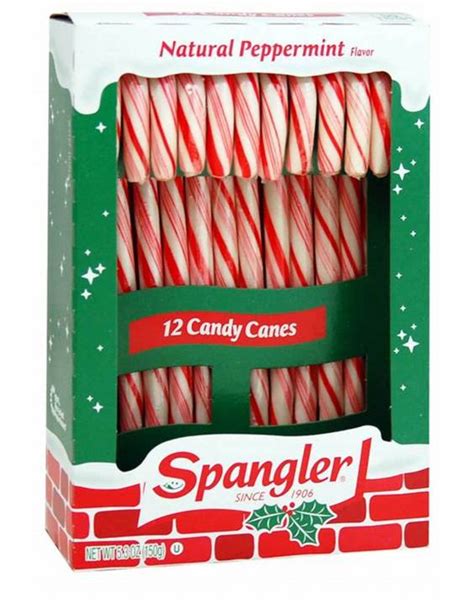 Spangler 12 Candy Canes Natural Peppermint Flavor 53 Oz 150g Lazada Ph