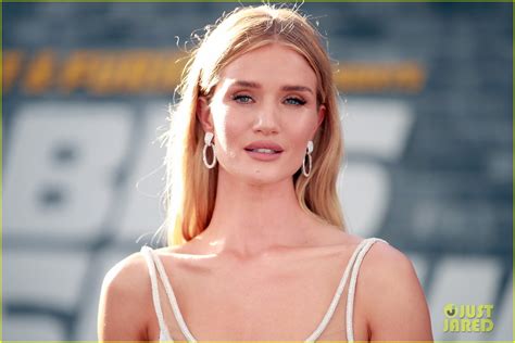 Jason Statham Is Supported By Rosie Huntington Whiteley At Hobbs And Shaw Premiere Photo