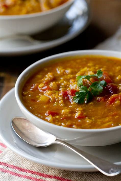 Indian Spiced Red Lentil Soupis An Easy 30 Minute Vegetarian Recipe