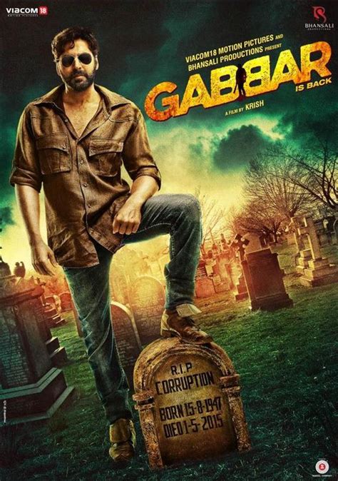 Gabbar Is Back First Look Posters Hindi Movie Music Reviews And News