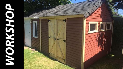 Building My Own Workshop Shed Youtube