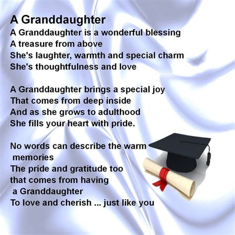 Granddaughter Poems Bing Images Grandaughter Quotes Graduation