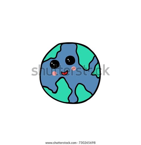 Earth Doodle Icon Stock Vector Royalty Free 730265698 Shutterstock