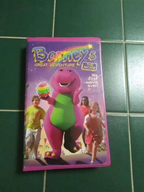 Barney Barneys Great Adventure The Movie Vhs 1998 450 Picclick