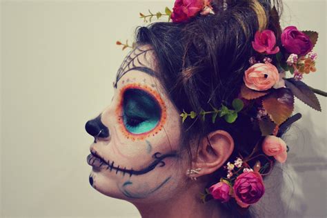 Mexican Skull Makeup Caveiras Mexicanas Maquiagem Caveira Mexicana Maquiagem De Caveira