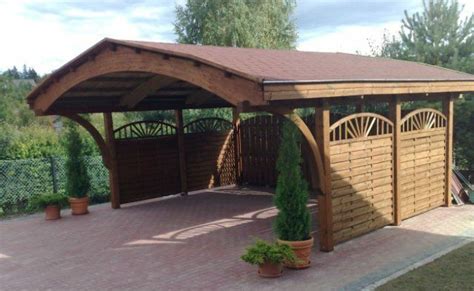Car port in legno lamellare biposto con box laterale. Simple bird house pattern, 6 by 8 plastic shed, wood ...
