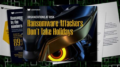 cyber experts ransomware hackers likely to hit during holidays