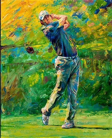 Resultado De Imagen De Painting Golf Golf Art Golf Painting Art